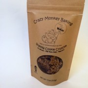 Crazy Monkey granola packaging featured at Walmart's Sustainability Exp