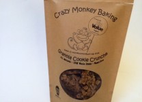 Crazy Monkey granola packaging featured at Walmart's Sustainability Exp
